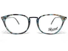 Persol PO3209V 1070 Tortoise Azure Square Eyeglasses 50-21-145