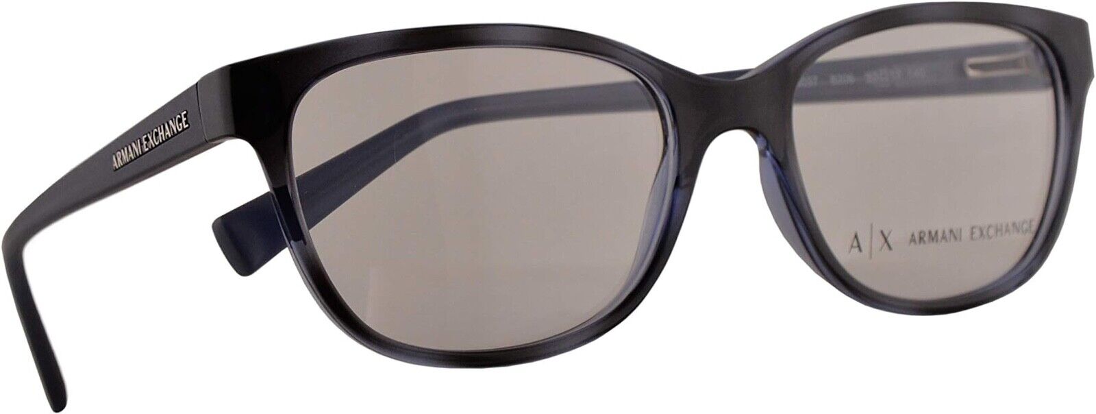 Armani Exchange AX 3037 Eyeglasses 53mm Havana Blue Twilight w/Demo Lens 8206