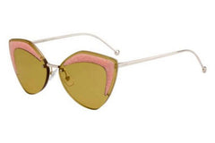 Fendi FF0355/S Sunglasses Gold w/Brown Lens FMP FF 0355/S