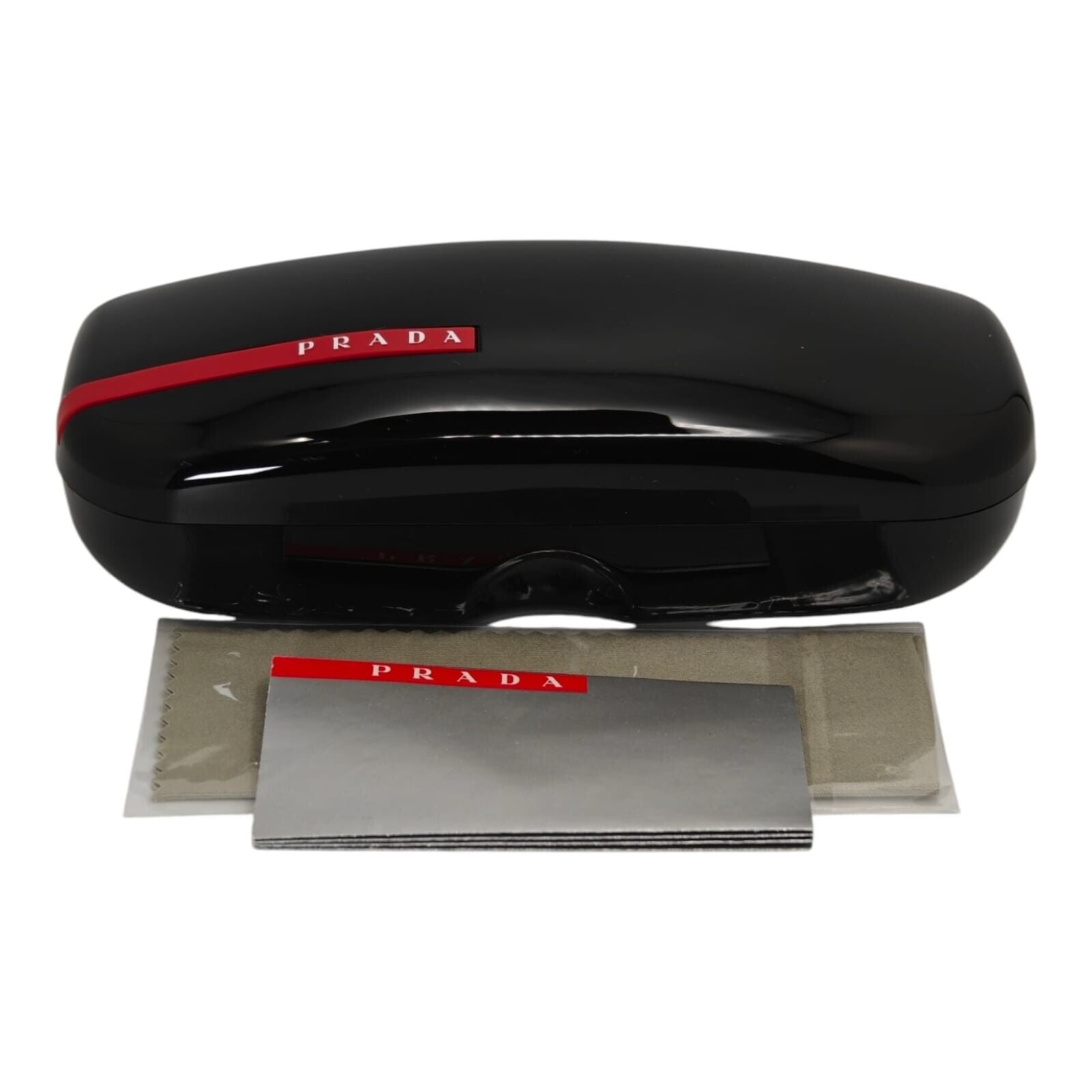 Prada Black Eyewear Case - Authentic Designer Accessory
