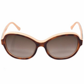 Salvatore Ferragamo Women's Sunglasses SF745SA 219 - Dark Havana/Grey Oval