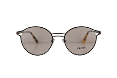 Prada PR62TV Eyeglasses 50-19-135 Black Antique Lead w/Demo Lens VHJ1O1 VPR 62T