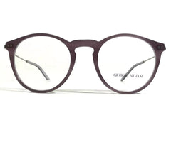Giorgio Armani AR 7161 5689 Eyeglasses Frames Purple Silver Round 50-20-145