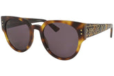 NEW Christian Dior LadyDiorStuds3 Sunglasses - Dark Havana/Red 086UR - 52-21-140