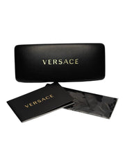 Versace Black Eyewear Case - Authentic Designer Accessory
