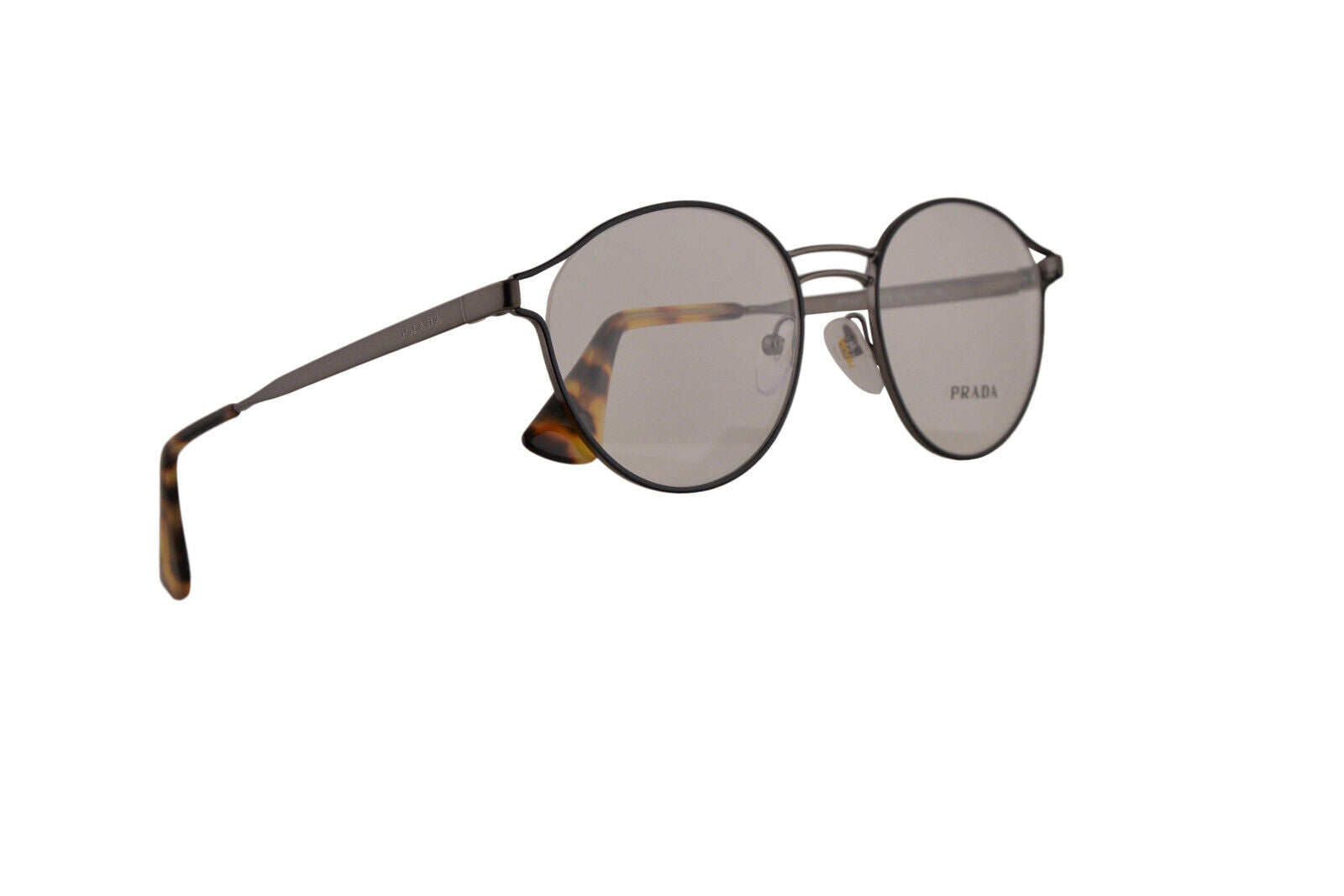 Prada PR62TV Eyeglasses 50-19-135 Black Antique Lead w/Demo Lens VHJ1O1 VPR 62T