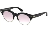 Tom Ford Sunglasses - Henri FT0598 01Z - Mirrored/Black 52-19-145 - Authentic