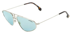 Carrera 1021/S Sunglasses Palladium w/Gold Blue Lens 58mm 0102Y CA1021/S 1021S