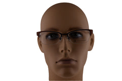 Armani Exchange AX1004 Eyeglasses 52-17-135 Satin Brown w/Demo Lens 6016 AX1004