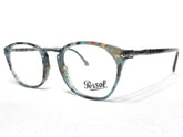 Persol PO3209V 1070 Tortoise Azure Square Eyeglasses 50-21-145