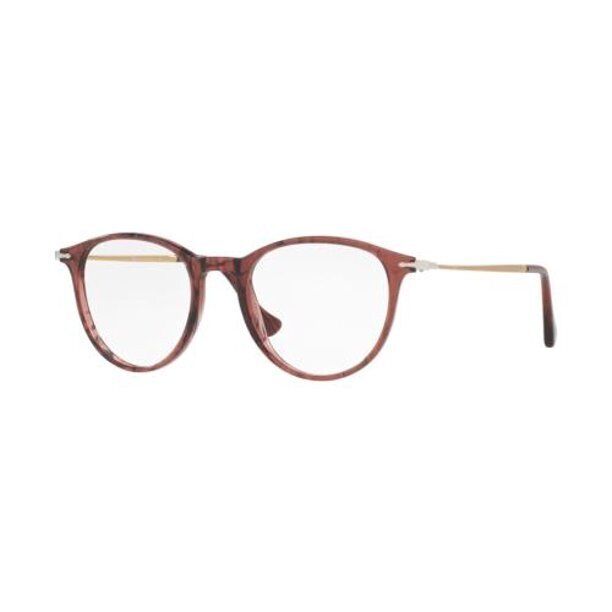 Persol PO3147V Eyeglasses 48-19-140 Striped Cherry w/Demo Lens 1054 PO 3147V