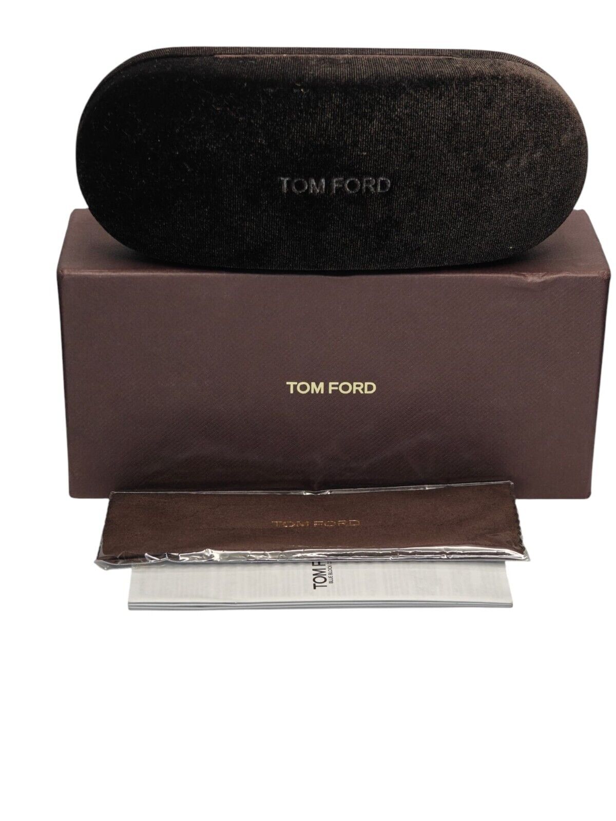 TOM FORD TF 5546-B 055 BLACK LIGHT BROWN AUTHENTIC EYEGLASSES  52-14 140