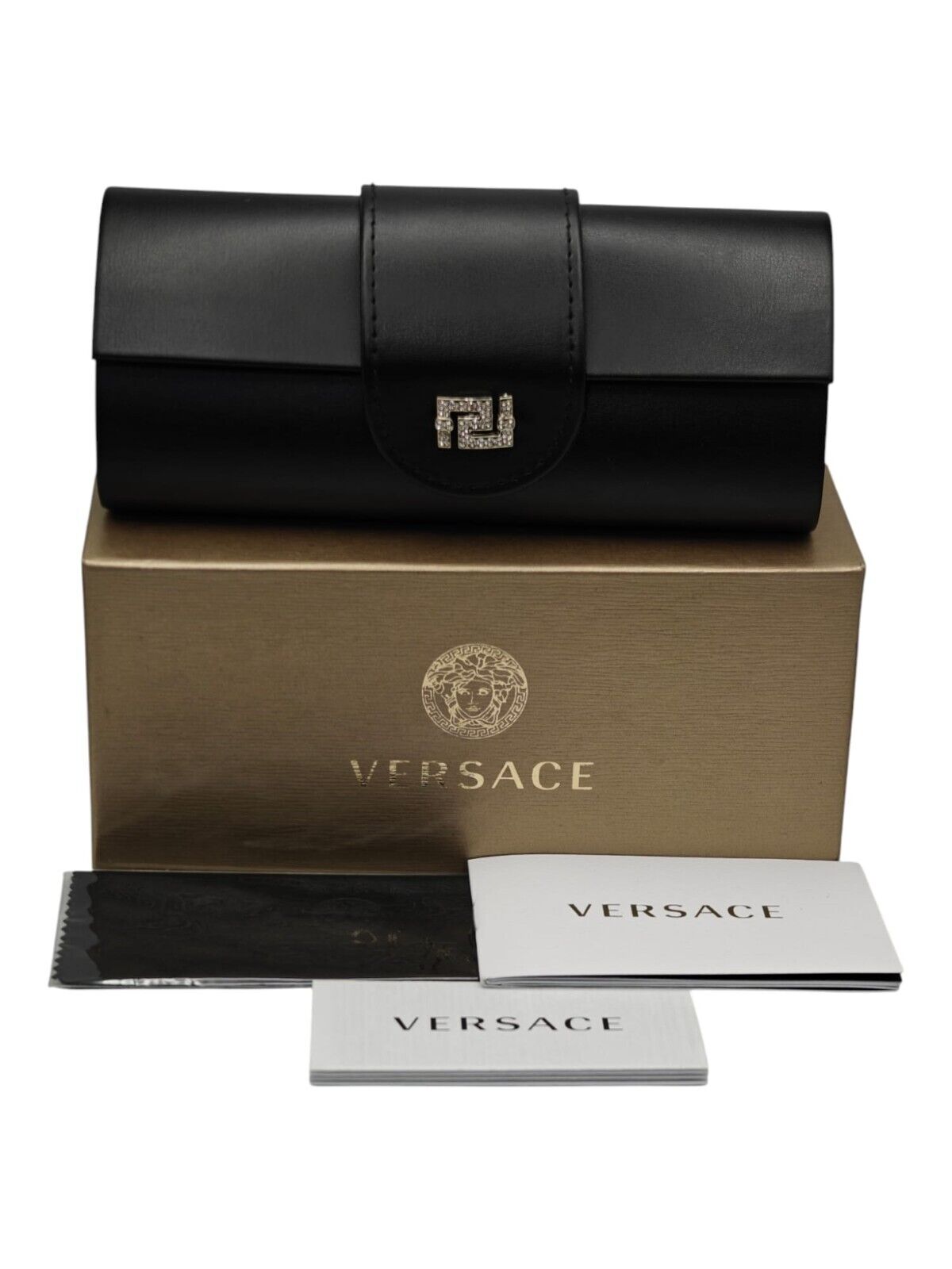 Versace Eyewear Case Diamond - Authentic Designer Accessory