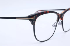 TOM FORD TF 5546-B 055 BLACK LIGHT BROWN AUTHENTIC EYEGLASSES  52-14 140