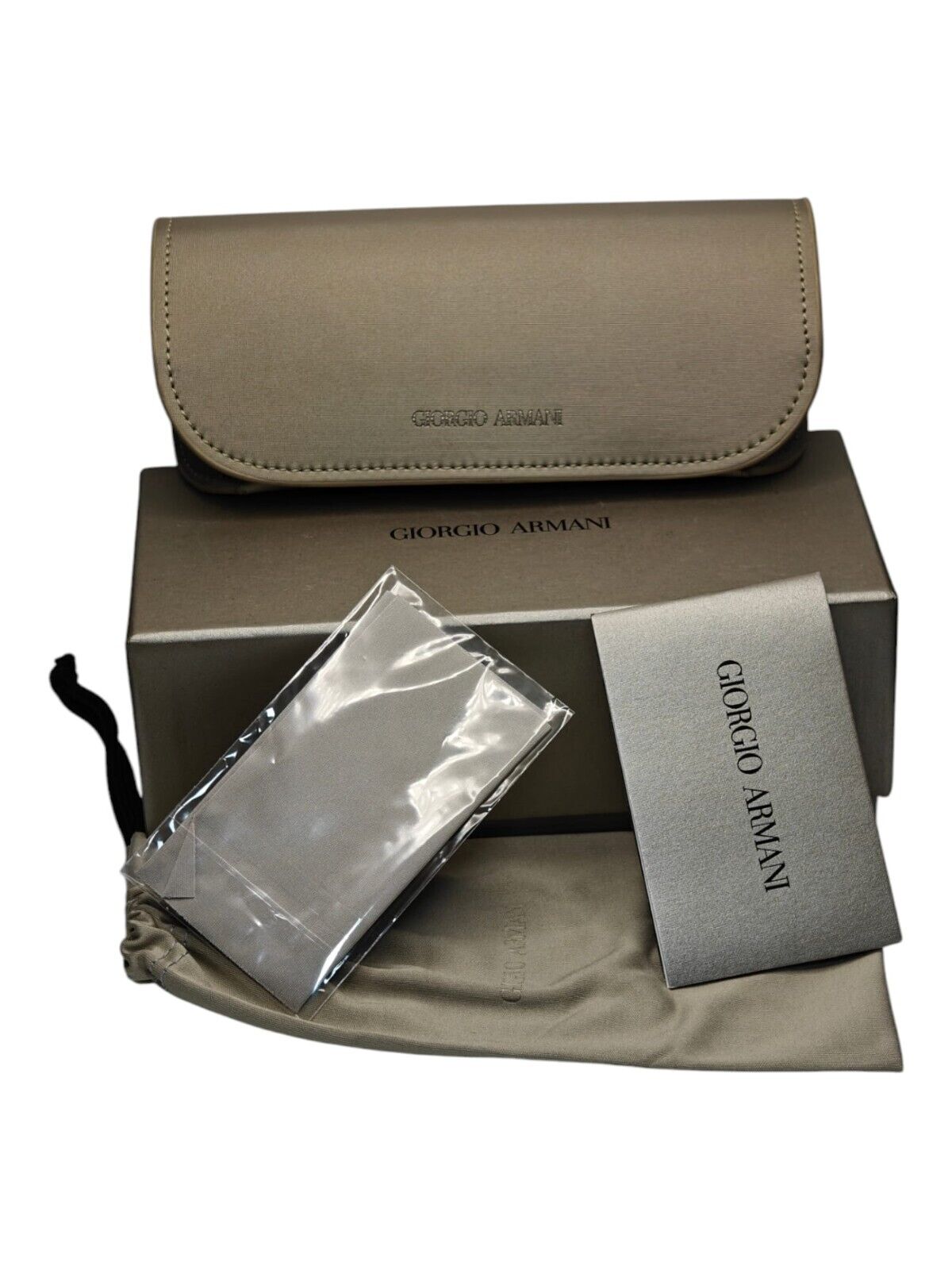 Giorgio Armani Eyewear Case - Authentic Designer Accessory