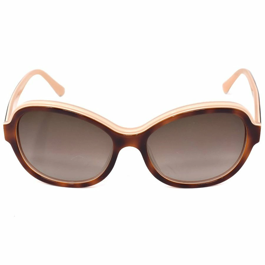 Salvatore Ferragamo Women's Sunglasses SF745SA 219 - Dark Havana/Grey Oval