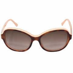 Salvatore Ferragamo Women's Sunglasses SF745SA 219 - Dark Havana/Grey Oval