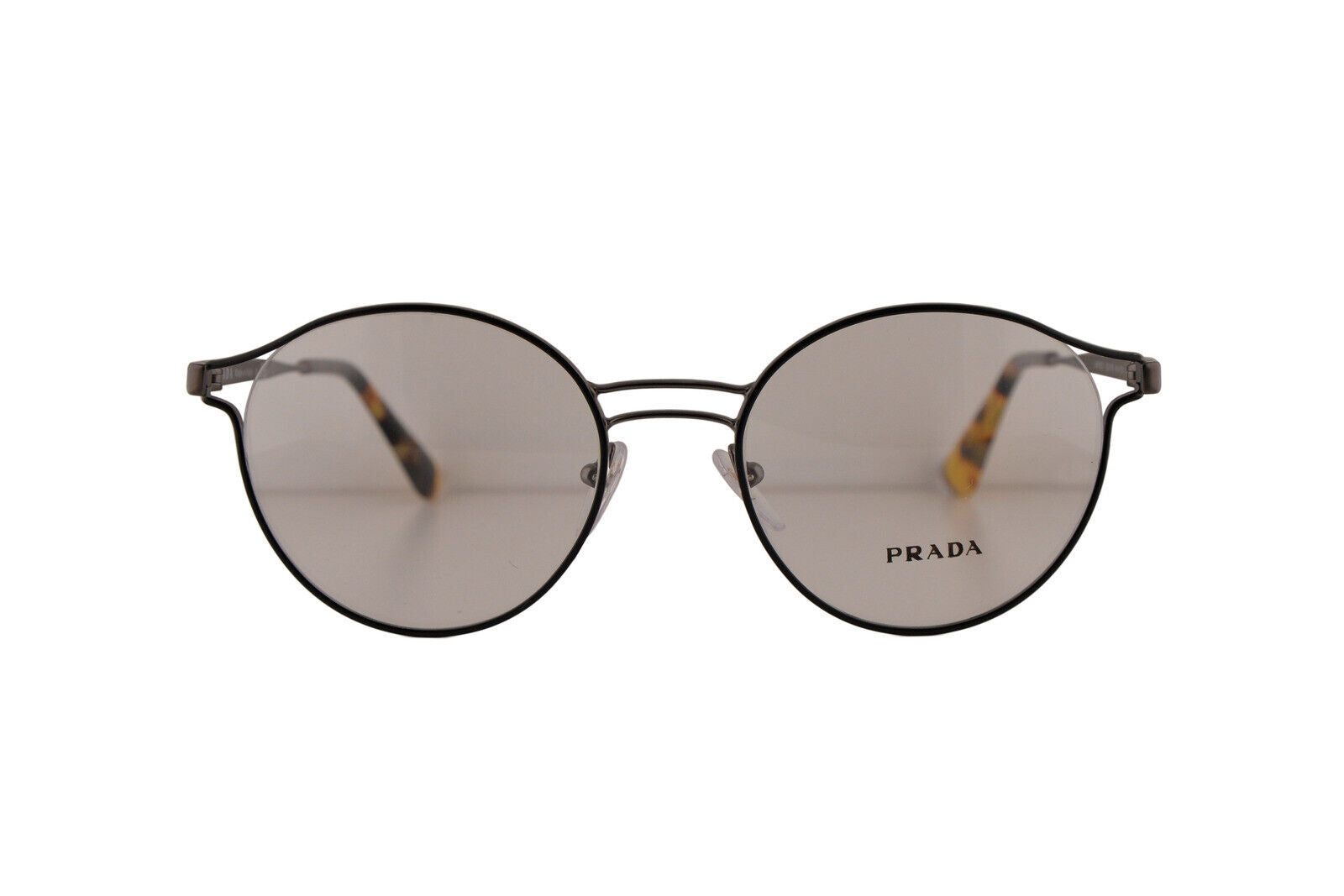 Prada PR62TV Eyeglasses 50-19-135 Black Antique Lead w/Demo Lens VHJ1O1 VPR 62T