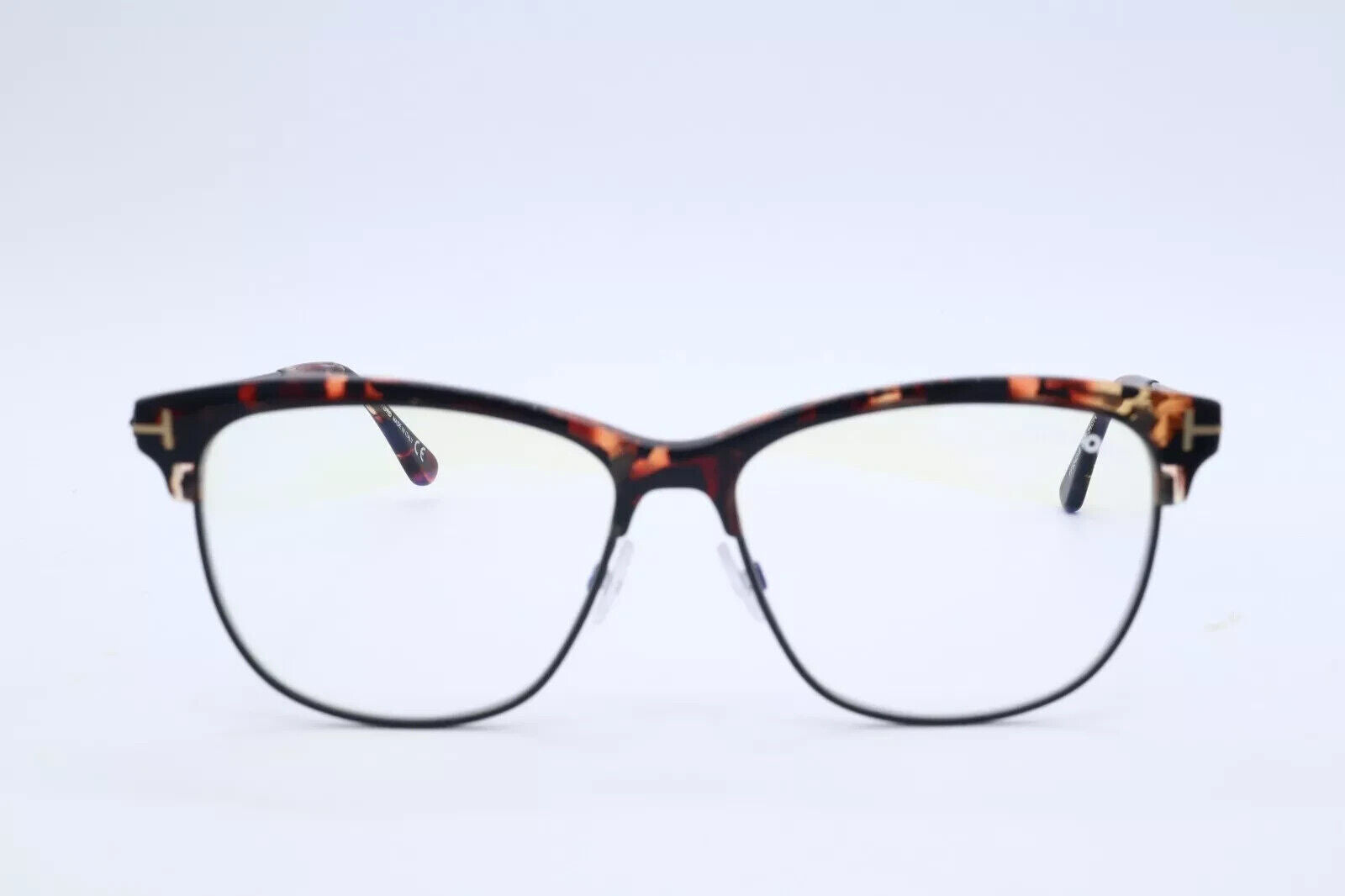 TOM FORD TF 5546-B 055 BLACK LIGHT BROWN AUTHENTIC EYEGLASSES  52-14 140