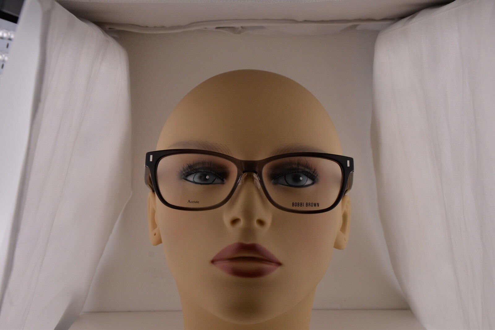 Bobbi Brown The Summer Eyeglasses Grey w/Demo Clear Lens KB7 52mm 0KB7