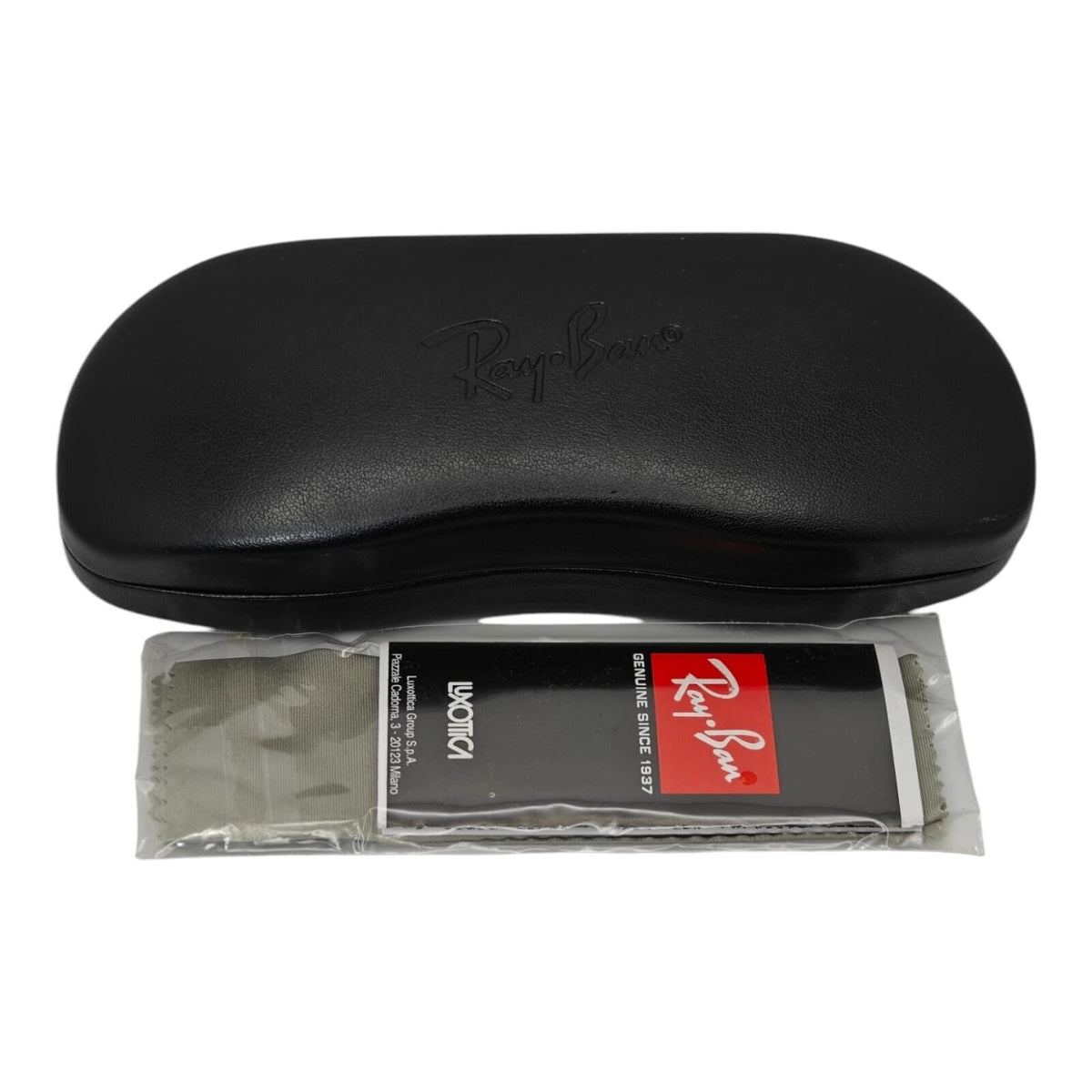 Ray-Ban Black Eyewear Case - Authentic Designer Accessory