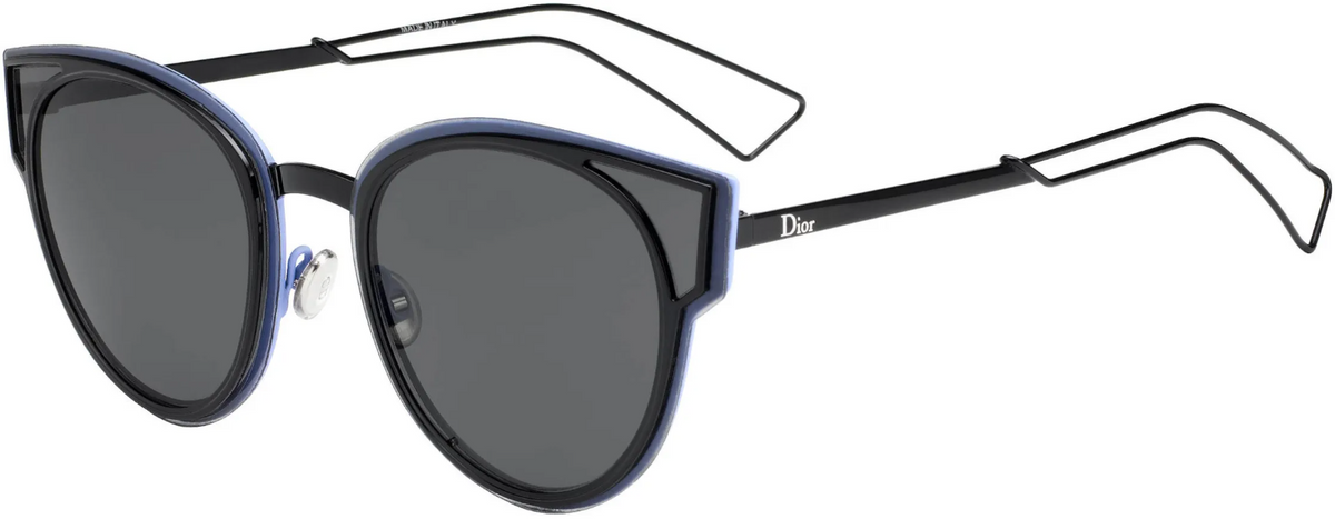 NEW Dior Sculpt/S Sunglasses - Shiny Black 0006 with Grey Lens P9 63-15-145