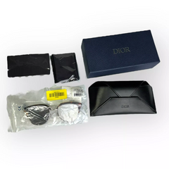 Christian Dior Homme Mens Diortensiyf KRZ-0T Brown Silver 51 19 150mm Round