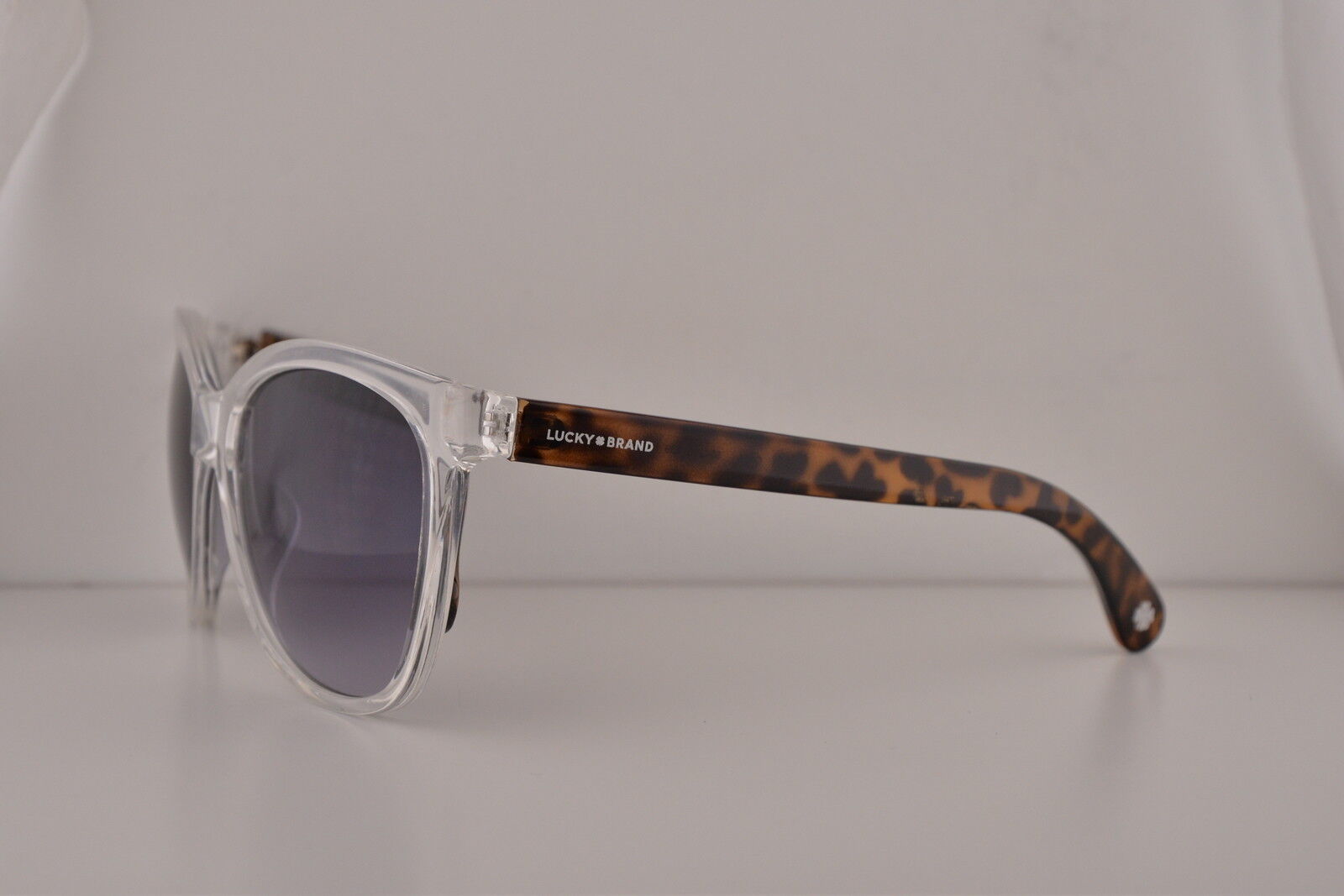 Lucky Brand D916 Sunglasses Crystal/Havana w/Grey Gradient 59mm Lenses D 916