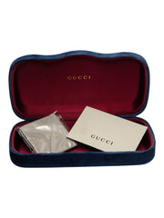 Gucci Blue Eyewear Case - Authentic Designer Accessory
