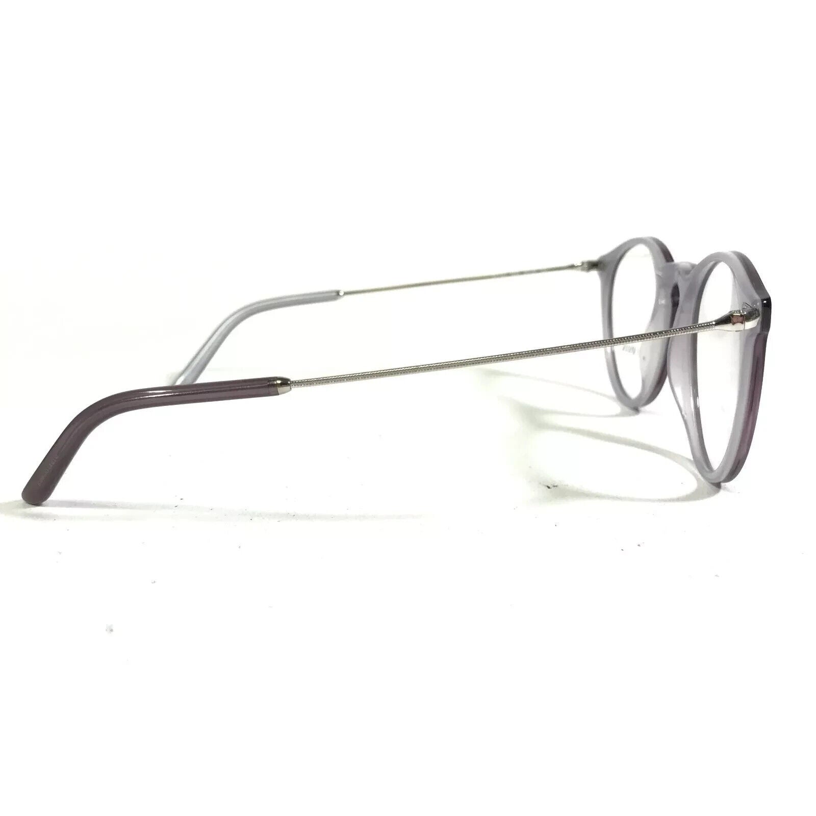 Giorgio Armani AR 7161 5689 Eyeglasses Frames Purple Silver Round 50-20-145