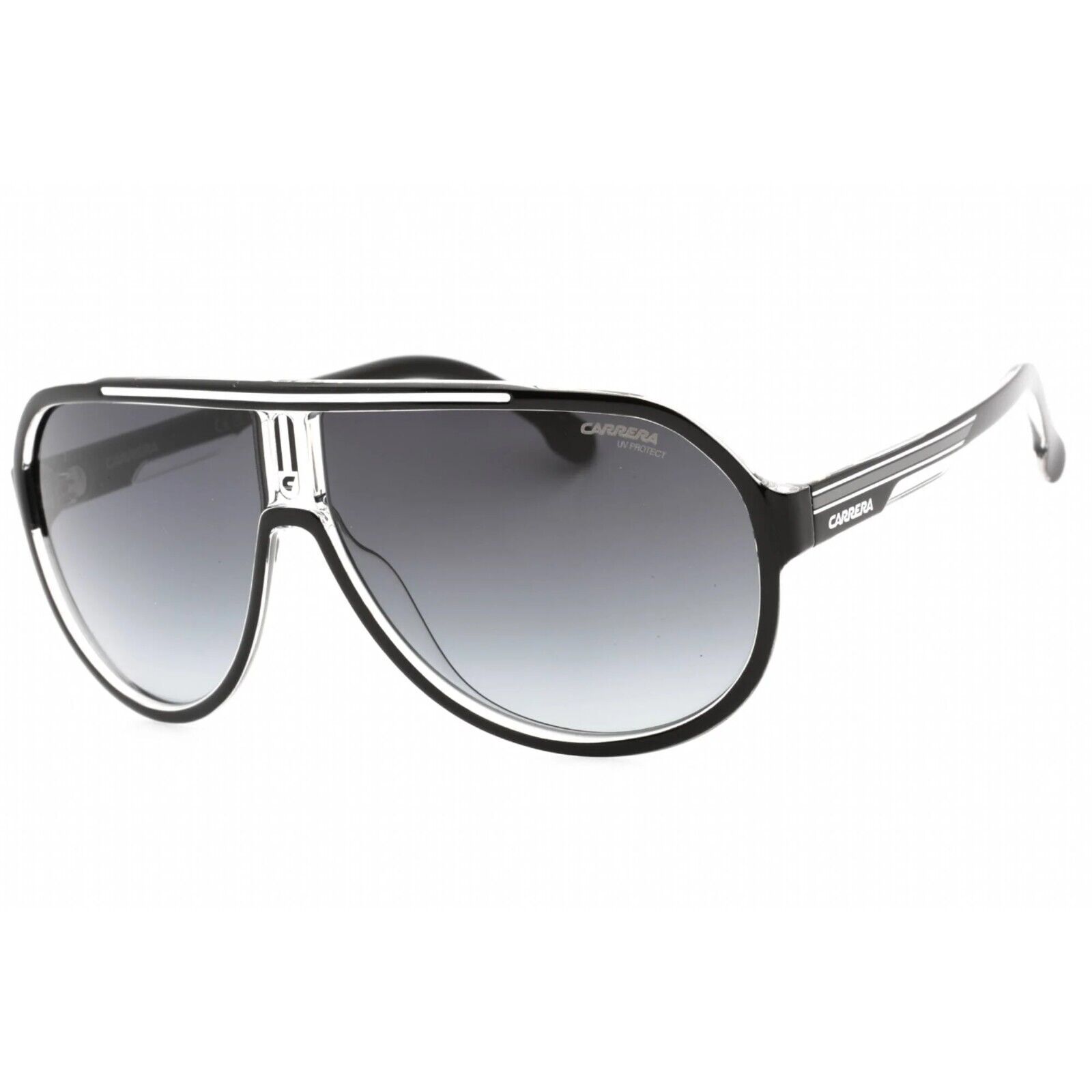 CARRERA 1057/S 080S 9O Men's Black White Sunglasses