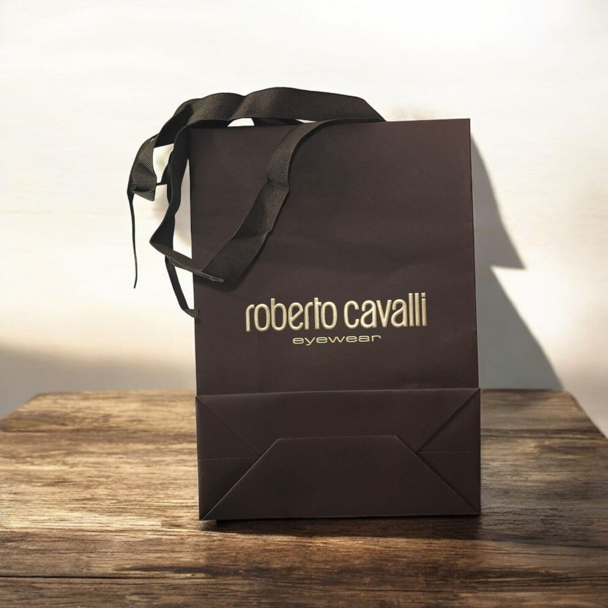 Roberto Cavalli Eyewear Shopping Bag 7 x 10 - Brand New, Authentic