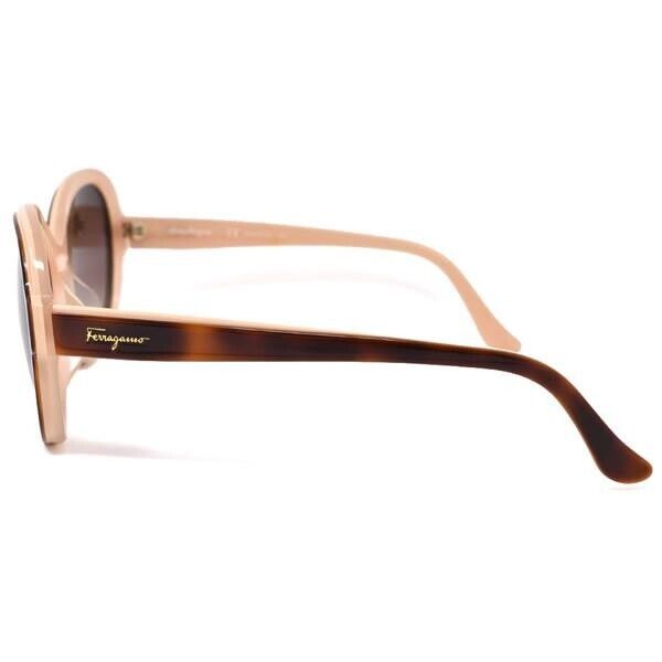 Salvatore Ferragamo Women's Sunglasses SF745SA 219 - Dark Havana/Grey Oval