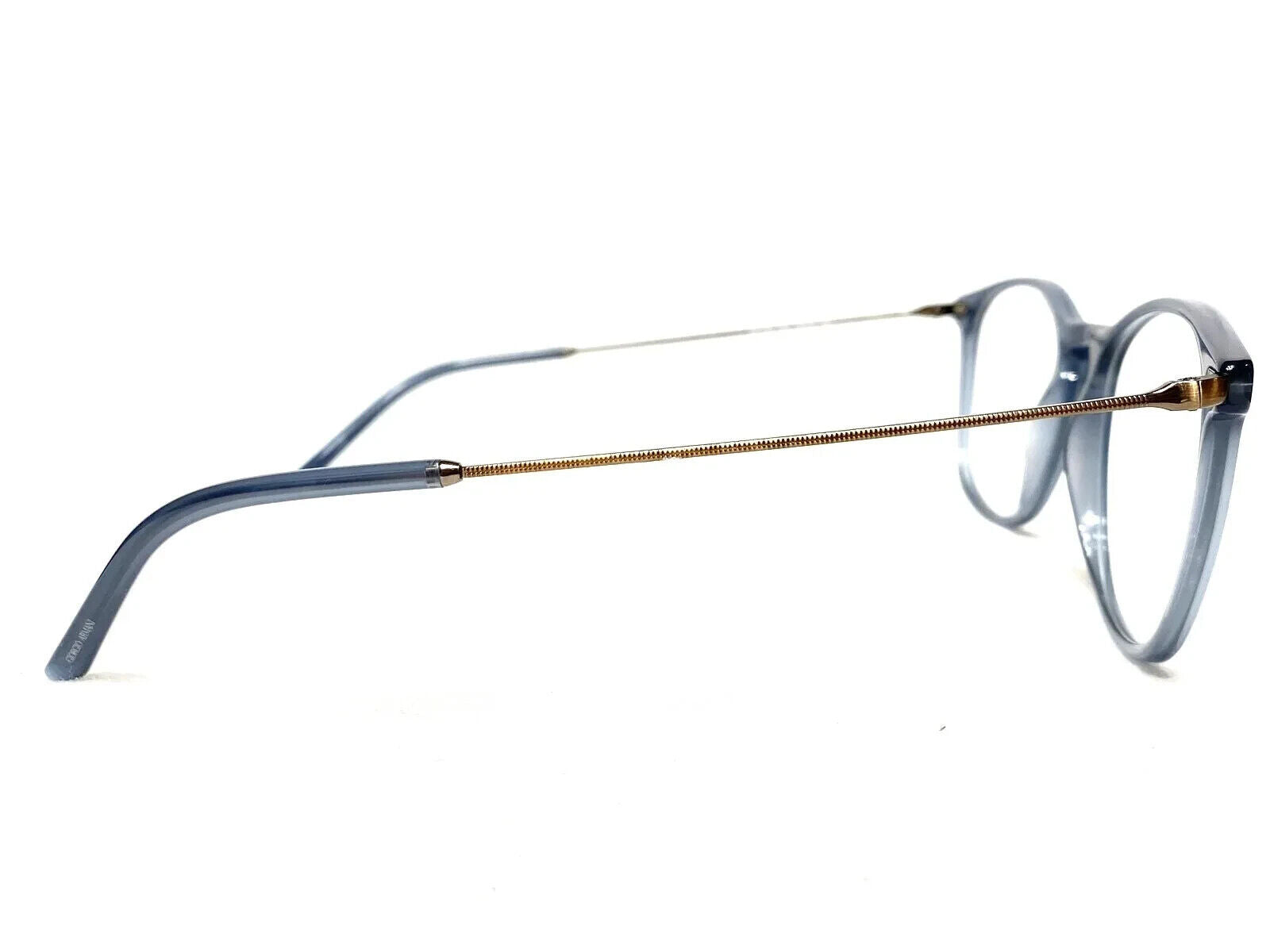 Giorgio Armani AR7160 5680 Mens Opal Green Round Eyeglasses 51-19-145